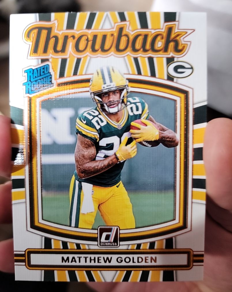 2025 Donruss #9 Matthew Golden — front