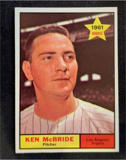 1961 Topps #209 Ken McBride — front