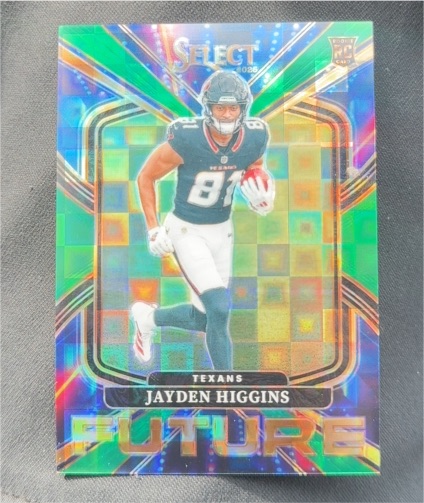 2025 Panini Select #7 Jayden Higgins Future Rookie — front