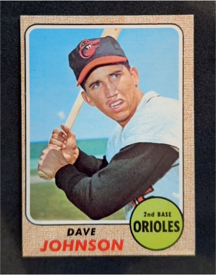 1968 Topps #273 Dave Johnson — front