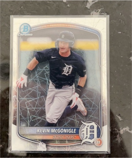 2025 Bowman Draft Chrome #BDC-59 Kevin McGonigle — front
