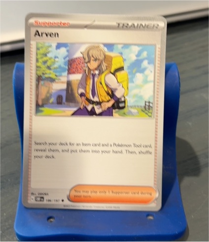 2023 Pokémon SV03: Obsidian Flames #186 Arven — front
