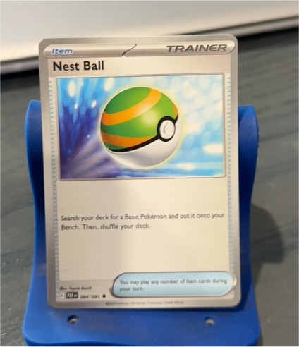 2024 Pokémon Paldean Fates #084 Nest Ball — front