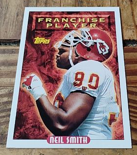 1993 Topps #84 Neil Smith — front