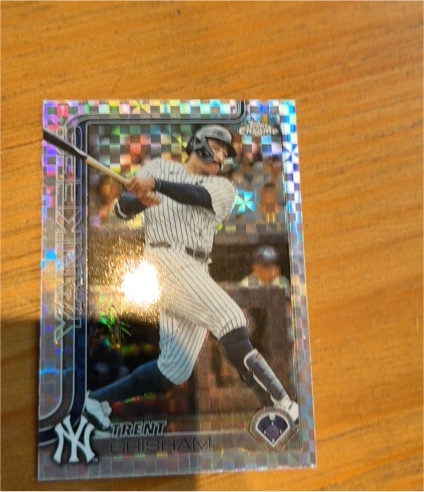 2025 Topps Chrome Update #USC54 Trent Grisham — front