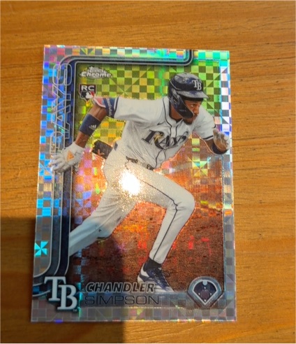 2025 Topps Chrome Update #USC179 Chandler Simpson — front