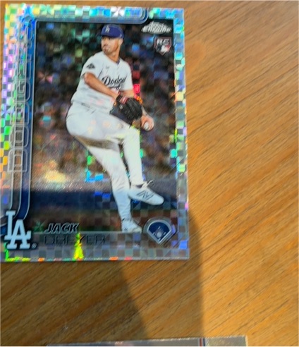 2025 Topps Chrome Update #USC39 Jack Dreyer X-Fractor Rookie — front