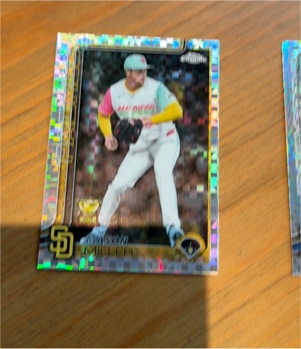 2025 Topps Chrome Update Series #USC195 Mason Miller — front