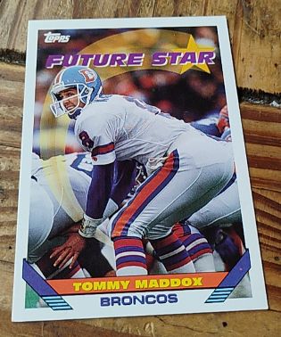 1993 Topps #124 Tommy Maddox — front