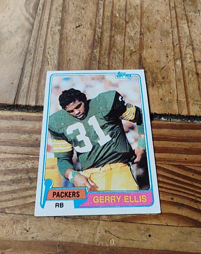 1981 Topps #291 Gerry Ellis — front