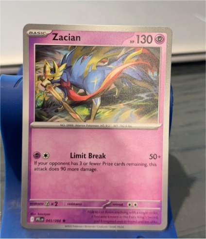 2025 Pokémon #045 Zacian — front