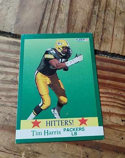 1991 Fleer #406 Tim Harris — front