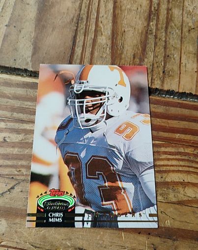 1992 Topps Stadium Club #569 Chris Mims — front
