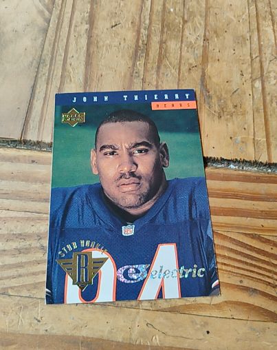 1994 Upper Deck #13 John Thierry Electric Silver — front