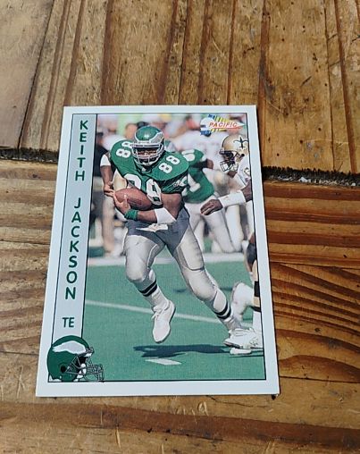 1992 Pacific #563 Keith Jackson — front