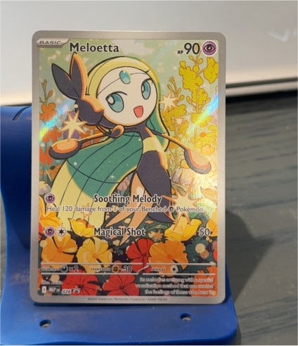 2005 Pokémon #026 Meloetta Illustration Rare Promo — front
