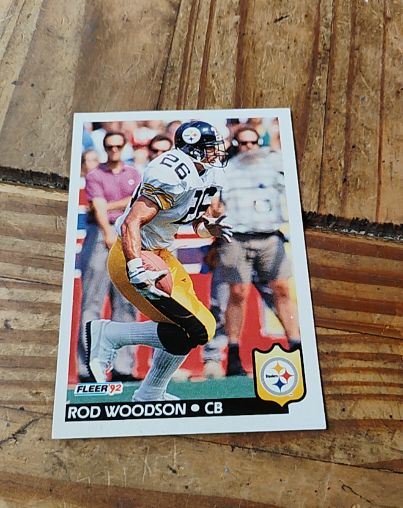 1992 Fleer #353 Rod Woodson — front