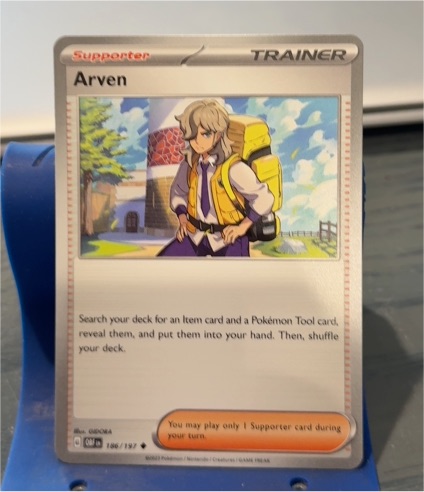 2023 Pokémon Scarlet & Violet #186 Arven — front