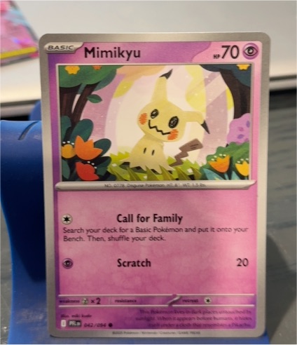 2025 Pokémon ME02: Phantasmal Flames #042 Mimikyu — front