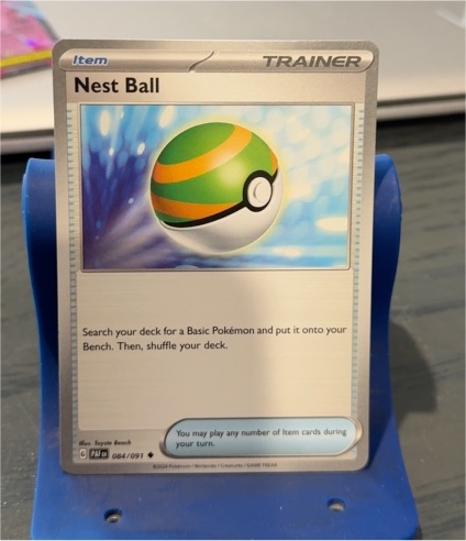 2023 Pokémon Paldean Fates #084 Nest Ball — front