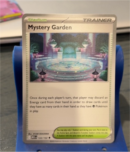 2025 Pokemon TCG #122 Mystery Garden — front