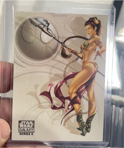 2011 Topps Star Wars Galaxy Series 5 Princess Leia — front
