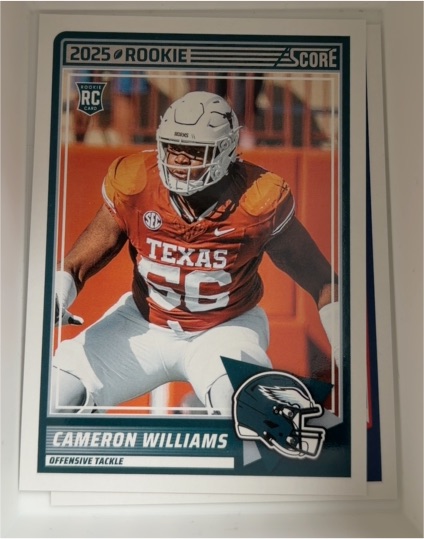 2025 Score #66 Cameron Williams — front