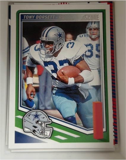 2025 Panini Score #202 Tony Dorsett — front