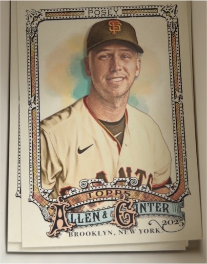 2025 Topps Allen & Ginter #45 Buster Posey — front