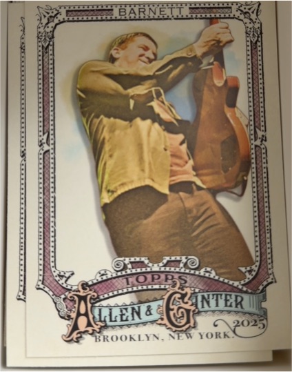 2025 Topps Allen & Ginter #280 Greg Barnett — front