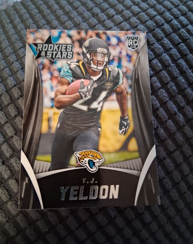 2015 Panini Rookies & Stars #115 T.J. Yeldon Rookie Jacksonville Jaguars — front