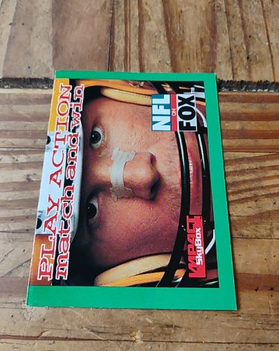 1995 Skybox Impact #Brett Favre Play Action Match and Win — front