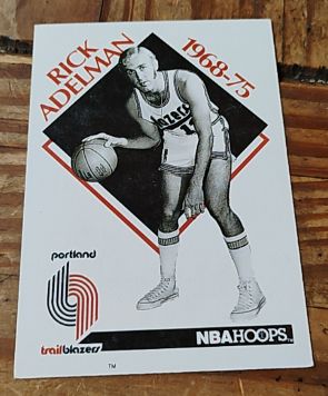 1990-91 NBA Hoops #353 Rick Adelman — front