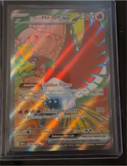 2023 Pokémon TCG Ethan's Ho-Oh EX 209/182 — front