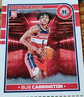 2024-25 Panini NBA Hoops #244 Bub Carrington — front