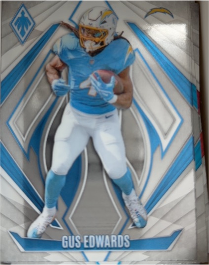 2024 Panini Phoenix #65 Gus Edwards — front