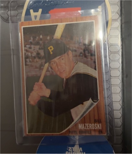 1962 Topps #353 Bill Mazeroski — front