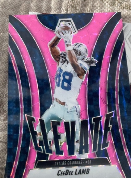 2025 Panini Mosaic Elevate #12 CeeDee Lamb — front