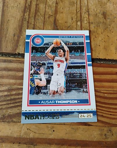 2024-25 Panini NBA Hoops #137 Ausar Thompson — front