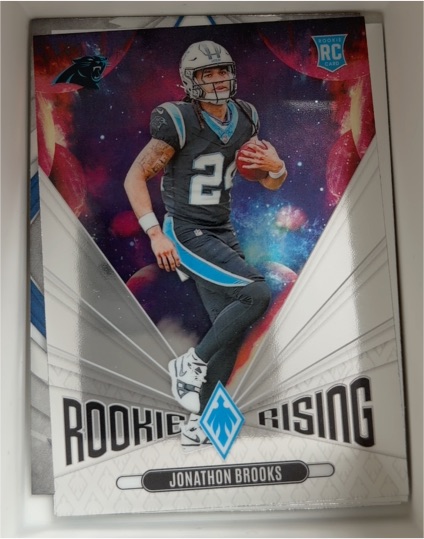 2024 Panini Phoenix Rookie Rising #RR-JBS Jonathon Brooks — front