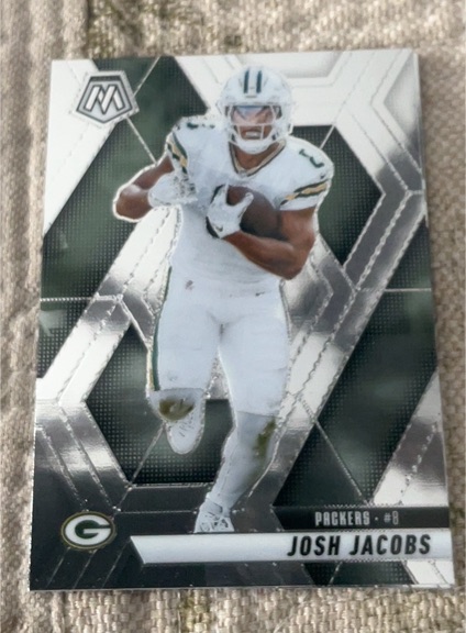 2025 Panini Mosaic #156 Josh Jacobs — front