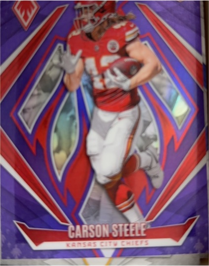 2024 Panini Phoenix #230 Carson Steele — front