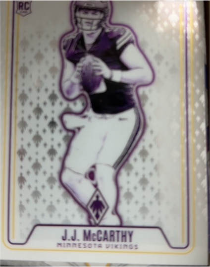 2024 Panini Phoenix Contours #CON-JMY J.J. McCarthy — front