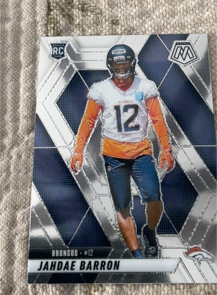 2025 Panini Mosaic #361 Jahdae Barron — front