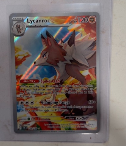 2023 Pokémon Sv09: Journey Together #166 Lycanroc — front