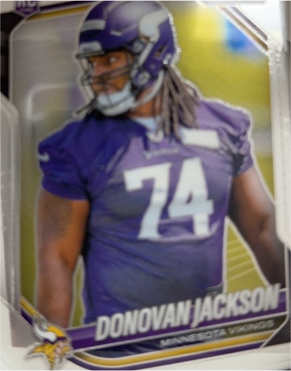 2025 Panini Prizm #358 Donovan Jackson — front
