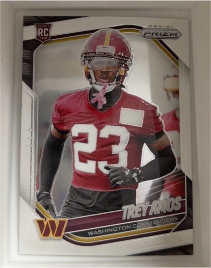 2025 Panini Prizm #400 Trey Amos — front