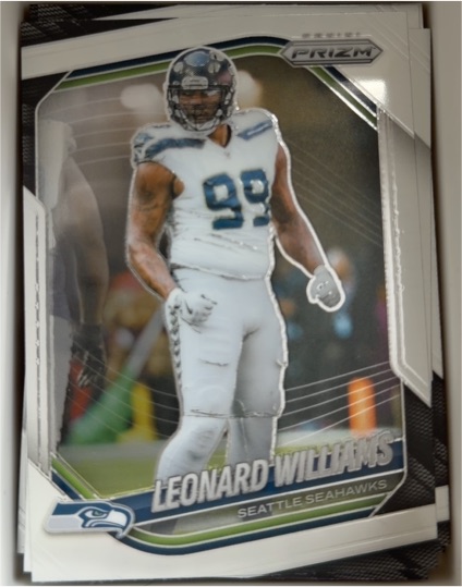 2025 Panini Prizm #183 Leonard Williams — front