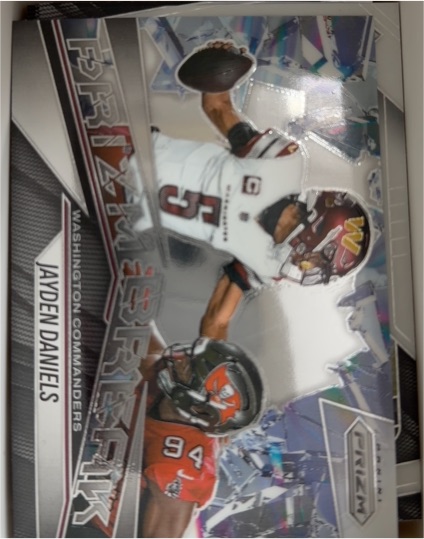 2025 Panini Prizm #2 Jayden Daniels — front
