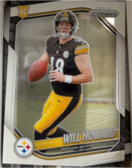 2025 Panini Prizm #367 Will Howard — front